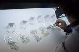 Alrosa là doanh nghiệp Nga đang chịu tác động từ các biện pháp trừng phạt của phương Tây. (Nguồn: IDEX)