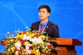 Ông Ngọ Duy Hiểu, Phó Chủ tịch Tổng Liên đoàn Lao động Việt Nam kiêm giữ chức Ủy viên Hội đồng quản lý Bảo hiểm xã hội. (Ảnh: TTXVN)