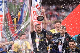 Southampton lên chơi Premier League ở mùa giải 2024-25. (Nguồn: Getty Images)