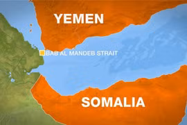 Khu vực tàu của UAE bị tấn công. (Nguồn: Aljazeera.com)