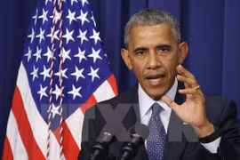 Tổng thống Mỹ Barack Obama. (Nguồn: AFP/TTXVN)