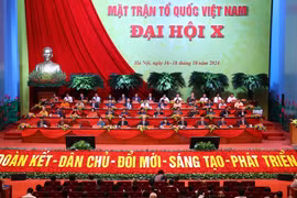 Đại hội đại biểu toàn quốc Mặt trận Tổ quốc Việt Nam lần thứ X, nhiệm kỳ 2024-2029.