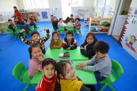 Lứa tuổi mầm non cũng là lứa tuổi vàng để bổ sung vi chất dinh dưỡng.(Ảnh: CTV)