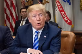 Tổng thống Mỹ Donald Trump. (Ảnh: AFP/TTXVN)