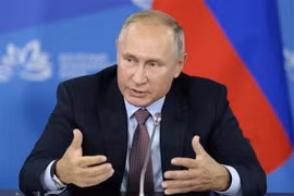 Tổng thống Nga Vladimir Putin. (Ảnh: AFP/TTXVN)