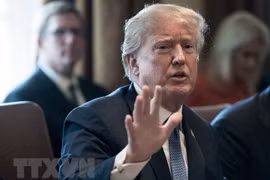 Tổng thống Mỹ Donald Trump. (Ảnh: AFP/TTXVN)