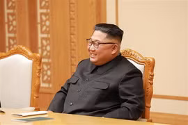  Nhà lãnh đạo Triều Tiên Kim Jong-un. (Ảnh: AFP/TTXVN)
