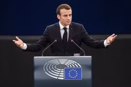 Tổng thống Pháp Emmanuel Macron. (Ảnh: AFP/TTXVN)