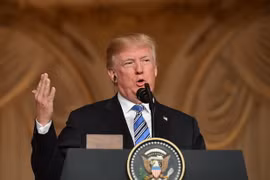 Tổng thống Mỹ Donald Trump. (Ảnh: AFP/TTXVN)