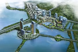 Phối cảnh dự án Khu đô thị mới C2 - Gamuda Gardens. (Nguồn: fecon.com.vn)