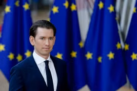 Thủ tướng Áo Sebastian Kurz. (Ảnh: THX/TTXVN)