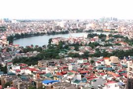 Hồ Thành Công, Hà Nội. (Ảnh: Phương Hoa/TTXVN)