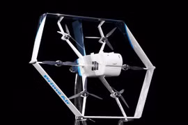 Thiết bị Prime Air của Amazon. (Nguồn: techcrunch.com)