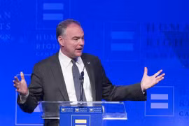 Thượng nghị sỹ Mỹ Tim Kaine. (Nguồn: AFP/TTXVN)