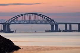 Cây cầu Kerch. (Nguồn: TASS)