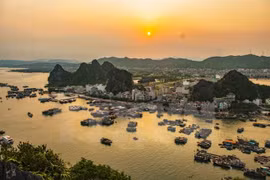 Một góc Vân Đồn, Quảng Ninh. (Nguồn: TTXVN)