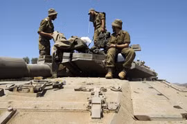 Binh sỹ Israel tham gia một cuộc diễn tập. (Nguồn: AFP/TTXVN)