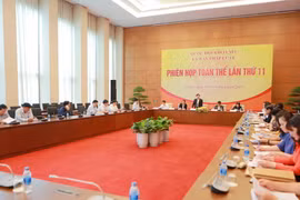 Quang cảnh phiên họp. (Ảnh: Dương Giang/TTXVN)