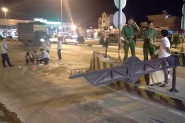 Bắt tạm giam 3 đối tượng dùng dao tấn công cảnh sát giao thông