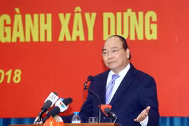 Thủ tướng Nguyễn Xuân Phúc phát biểu chỉ đạo hội nghị. (Ảnh: Thống Nhất/TTXVN)