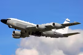 Máy bay Boeing RC-135W. (Nguồn: Airliners.net)