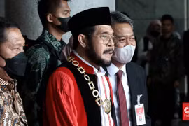 Chánh án MK Anwar Usman. (Nguồn: CNN Indonesia)