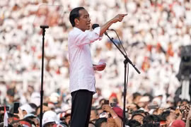 Tổng thống Joko Widodo. (Ảnh: Bloomberg)