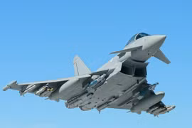 Máy bay chiến đấu Eurofighter Typhoon. (Nguồn: baesystems.com)