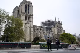 [Video] Vụ cháy Nhà thờ Đức Bà Paris: Không phải hành động cố ý