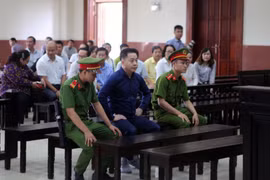 Bị cáo Phan Văn Anh Vũ tại phiên tòa sáng 22/4/2019. (Ảnh: Thành Chung/TTXVN)