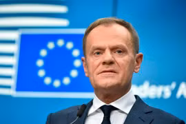 Chủ tịch Hội đồng châu Âu Donald Tusk. (Nguồn: politico.eu)