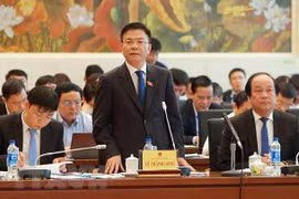 Bộ trưởng Bộ Tư pháp Lê Thành Long. (Ảnh: An Đăng/TTXVN)