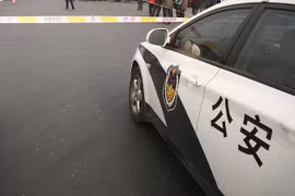 Xe cảnh sát Trung Quốc. (Nguồn: news.cgtn.com)
