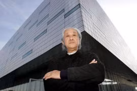 Kiến trúc sư Nhật Bản Arata Isozaki. (Nguồn: EPA)