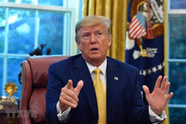 Tổng thống Mỹ Donald Trump. (Ảnh: AFP/TTXVN) 