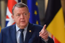 Thủ tướng Lars Lokke Rasmussen. (Nguồn: AFP)