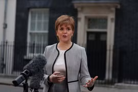 Thủ hiến Scotland Nicola Sturgeon. (Ảnh: AFP/TTXVN)