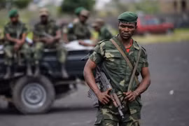 Binh sỹ Congo. (Nguồn: AFP)