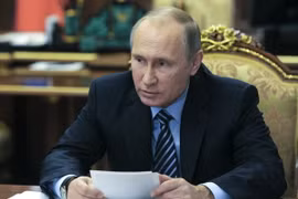 Tổng thống Nga Vladimir Putin. (Nguồn: AP/TTXVN)