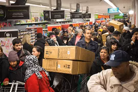 Các chuỗi cửa hàng Mỹ khởi động sớm “Black Friday” 