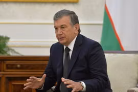 Tổng thống tạm quyền Uzbekistan Shavkat Mirziyoyev. (Nguồn: Daily Star/TTXVN)
