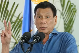 Tổng thống Philippines Rodrigo Duterte. (Nguồn; AFP/TTXVN)