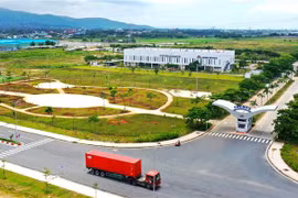 Bất động sản công nghiệp tại Khu công nghiệp Phú Mỹ 3, thị xã Phú Mỹ, tỉnh Bà Rịa-Vũng Tàu. (Ảnh: Hồng Đạt/TTXVN)