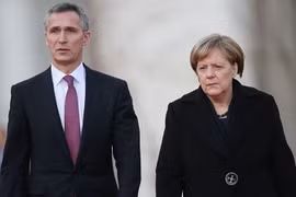 Lãnh đạo NATO và Đức tin vào tình đoàn kết của khối. (Nguồn: Telegraph)