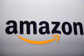 Biểu tượng Amazon. (Nguồn: AFP/TTXVN)