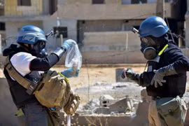 OPCW thông qua dự thảo về mở rộng quyền hạn ở Syria. (Nguồn: Hürriyet Daily News)