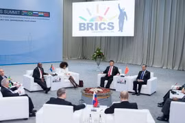 BRICS cam kết hợp tác đi đầu trong cách mạng công nghệ. (Nguồn: AFP/TTXVN)