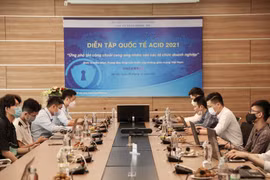Toàn cảnh chương trình diễn tập quốc tế ACID. (Ảnh: Minh Sơn/Vietnam+)
