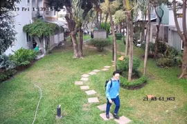Hình ảnh nghi can được trích xuất tại camera