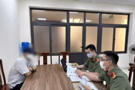 Ông N.T.T. tại cơ quan điều tra. (Nguồn: Cổng tin tức thành phố Hải Phòng)